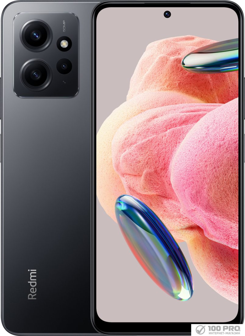 Купить Смартфон Xiaomi Redmi Note 12 6GB/128GB международная версия (серый  оникс) | 100pro.by